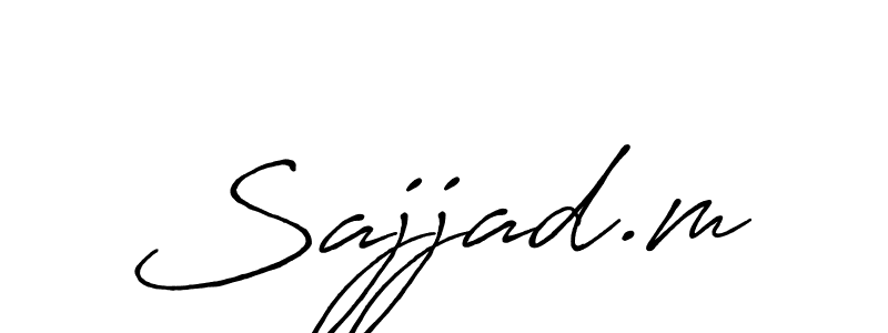 Make a short Sajjad.m signature style. Manage your documents anywhere anytime using Antro_Vectra_Bolder. Create and add eSignatures, submit forms, share and send files easily. Sajjad.m signature style 7 images and pictures png