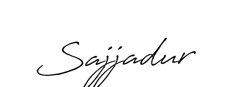 Once you've used our free online signature maker to create your best signature Antro_Vectra_Bolder style, it's time to enjoy all of the benefits that Sajjadur name signing documents. Sajjadur signature style 7 images and pictures png