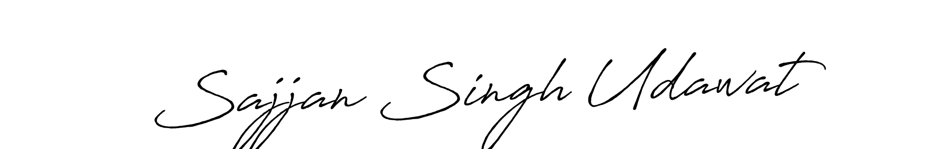 Make a beautiful signature design for name Sajjan Singh Udawat. Use this online signature maker to create a handwritten signature for free. Sajjan Singh Udawat signature style 7 images and pictures png