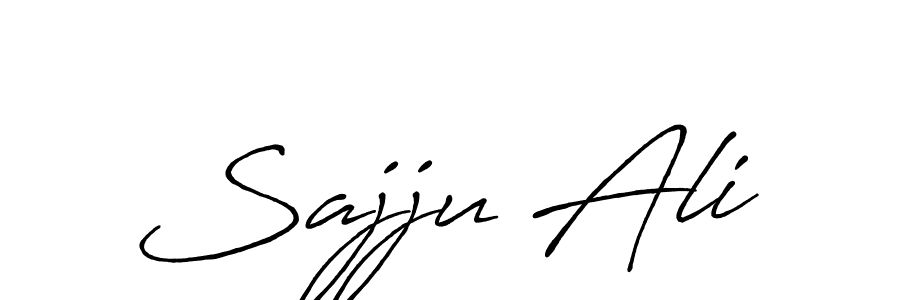 You should practise on your own different ways (Antro_Vectra_Bolder) to write your name (Sajju Ali) in signature. don't let someone else do it for you. Sajju Ali signature style 7 images and pictures png