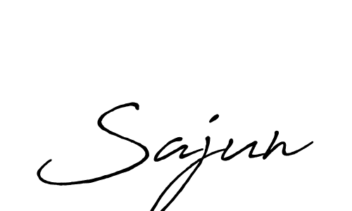 Once you've used our free online signature maker to create your best signature Antro_Vectra_Bolder style, it's time to enjoy all of the benefits that Sajun name signing documents. Sajun signature style 7 images and pictures png