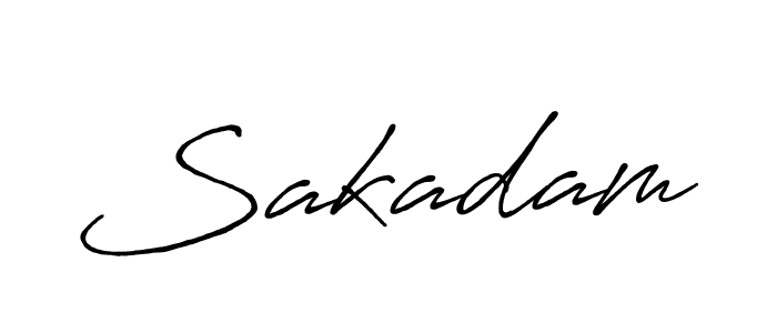 Antro_Vectra_Bolder is a professional signature style that is perfect for those who want to add a touch of class to their signature. It is also a great choice for those who want to make their signature more unique. Get Sakadam name to fancy signature for free. Sakadam signature style 7 images and pictures png