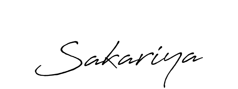 Make a beautiful signature design for name Sakariya. With this signature (Antro_Vectra_Bolder) style, you can create a handwritten signature for free. Sakariya signature style 7 images and pictures png