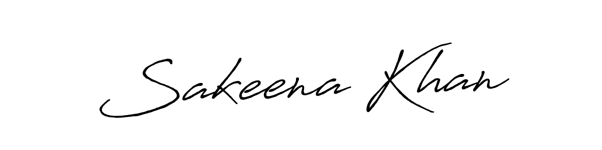 You should practise on your own different ways (Antro_Vectra_Bolder) to write your name (Sakeena Khan) in signature. don't let someone else do it for you. Sakeena Khan signature style 7 images and pictures png