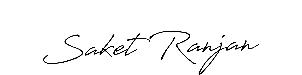 It looks lik you need a new signature style for name Saket Ranjan. Design unique handwritten (Antro_Vectra_Bolder) signature with our free signature maker in just a few clicks. Saket Ranjan signature style 7 images and pictures png