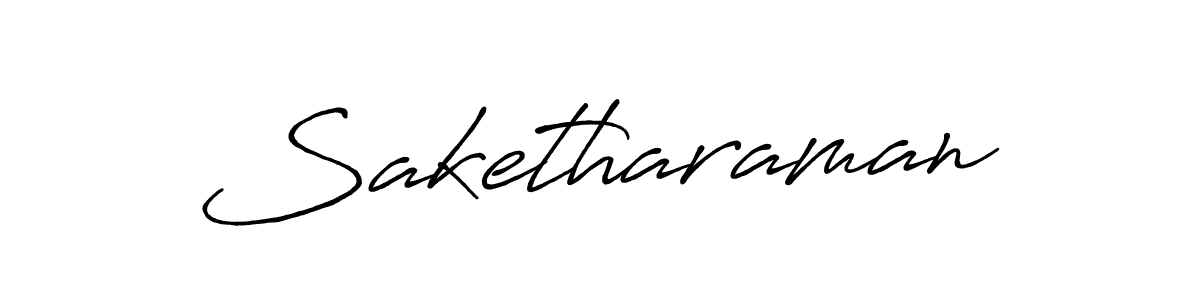 Make a beautiful signature design for name Saketharaman. Use this online signature maker to create a handwritten signature for free. Saketharaman signature style 7 images and pictures png