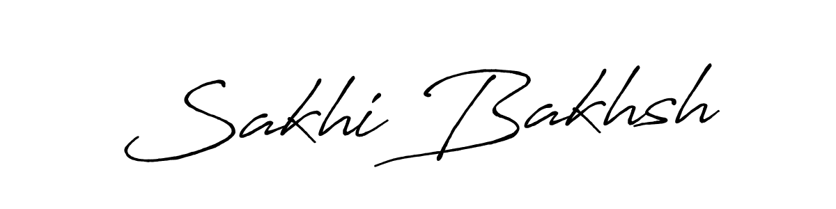 How to Draw Sakhi Bakhsh signature style? Antro_Vectra_Bolder is a latest design signature styles for name Sakhi Bakhsh. Sakhi Bakhsh signature style 7 images and pictures png