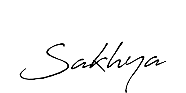 Also You can easily find your signature by using the search form. We will create Sakhya name handwritten signature images for you free of cost using Antro_Vectra_Bolder sign style. Sakhya signature style 7 images and pictures png