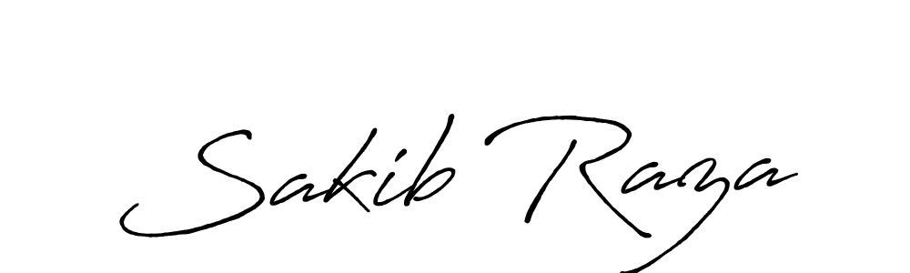 Design your own signature with our free online signature maker. With this signature software, you can create a handwritten (Antro_Vectra_Bolder) signature for name Sakib Raza. Sakib Raza signature style 7 images and pictures png