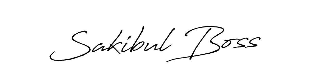 It looks lik you need a new signature style for name Sakibul Boss. Design unique handwritten (Antro_Vectra_Bolder) signature with our free signature maker in just a few clicks. Sakibul Boss signature style 7 images and pictures png