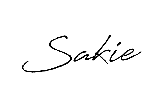 You should practise on your own different ways (Antro_Vectra_Bolder) to write your name (Sakie) in signature. don't let someone else do it for you. Sakie signature style 7 images and pictures png