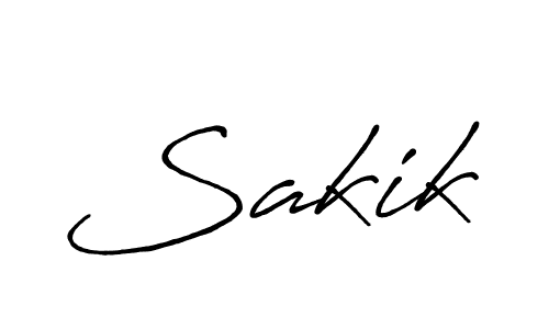 Antro_Vectra_Bolder is a professional signature style that is perfect for those who want to add a touch of class to their signature. It is also a great choice for those who want to make their signature more unique. Get Sakik name to fancy signature for free. Sakik signature style 7 images and pictures png