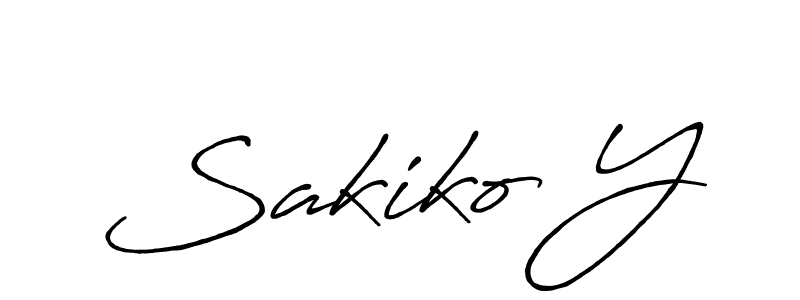 You can use this online signature creator to create a handwritten signature for the name Sakiko Y. This is the best online autograph maker. Sakiko Y signature style 7 images and pictures png