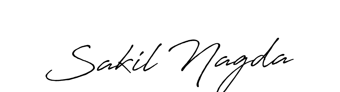 Here are the top 10 professional signature styles for the name Sakil Nagda. These are the best autograph styles you can use for your name. Sakil Nagda signature style 7 images and pictures png