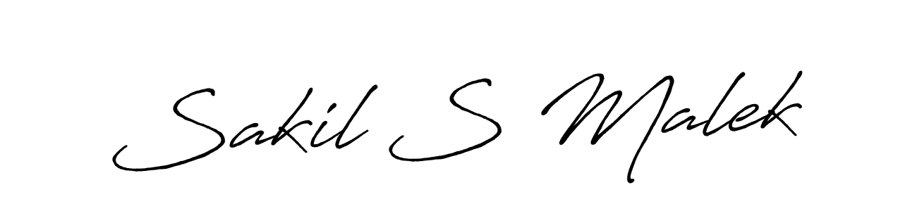 Similarly Antro_Vectra_Bolder is the best handwritten signature design. Signature creator online .You can use it as an online autograph creator for name Sakil S Malek. Sakil S Malek signature style 7 images and pictures png