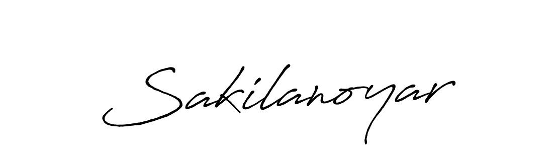 Design your own signature with our free online signature maker. With this signature software, you can create a handwritten (Antro_Vectra_Bolder) signature for name Sakilanoyar. Sakilanoyar signature style 7 images and pictures png