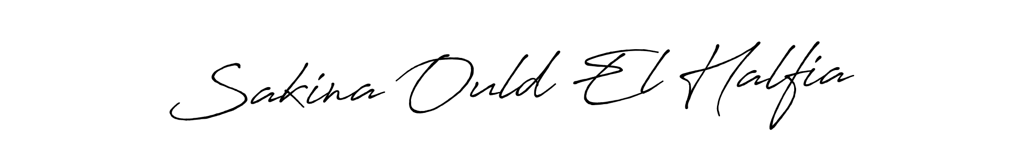 Also we have Sakina Ould El Halfia name is the best signature style. Create professional handwritten signature collection using Antro_Vectra_Bolder autograph style. Sakina Ould El Halfia signature style 7 images and pictures png