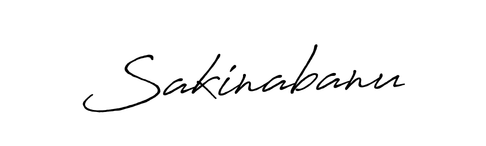 Also we have Sakinabanu name is the best signature style. Create professional handwritten signature collection using Antro_Vectra_Bolder autograph style. Sakinabanu signature style 7 images and pictures png