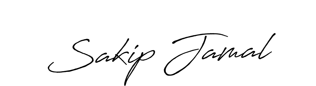 Once you've used our free online signature maker to create your best signature Antro_Vectra_Bolder style, it's time to enjoy all of the benefits that Sakip Jamal name signing documents. Sakip Jamal signature style 7 images and pictures png