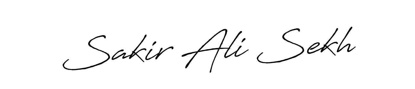 You can use this online signature creator to create a handwritten signature for the name Sakir Ali Sekh. This is the best online autograph maker. Sakir Ali Sekh signature style 7 images and pictures png