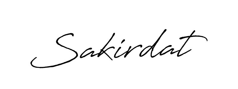 How to make Sakirdat signature? Antro_Vectra_Bolder is a professional autograph style. Create handwritten signature for Sakirdat name. Sakirdat signature style 7 images and pictures png