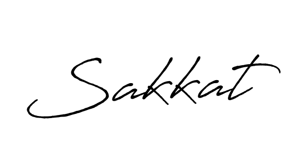 Make a beautiful signature design for name Sakkat. With this signature (Antro_Vectra_Bolder) style, you can create a handwritten signature for free. Sakkat signature style 7 images and pictures png