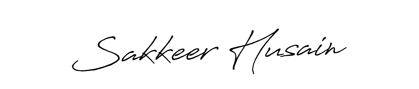 Design your own signature with our free online signature maker. With this signature software, you can create a handwritten (Antro_Vectra_Bolder) signature for name Sakkeer Husain. Sakkeer Husain signature style 7 images and pictures png