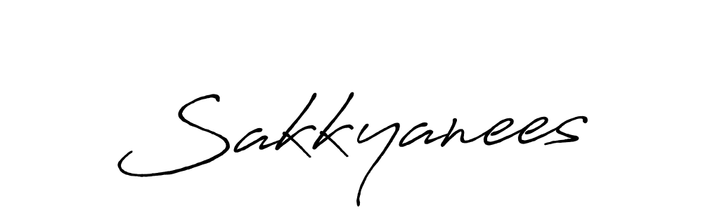 Design your own signature with our free online signature maker. With this signature software, you can create a handwritten (Antro_Vectra_Bolder) signature for name Sakkyanees. Sakkyanees signature style 7 images and pictures png