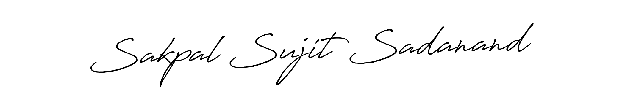 How to make Sakpal Sujit Sadanand signature? Antro_Vectra_Bolder is a professional autograph style. Create handwritten signature for Sakpal Sujit Sadanand name. Sakpal Sujit Sadanand signature style 7 images and pictures png