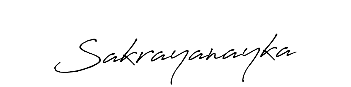 Make a beautiful signature design for name Sakrayanayka. Use this online signature maker to create a handwritten signature for free. Sakrayanayka signature style 7 images and pictures png