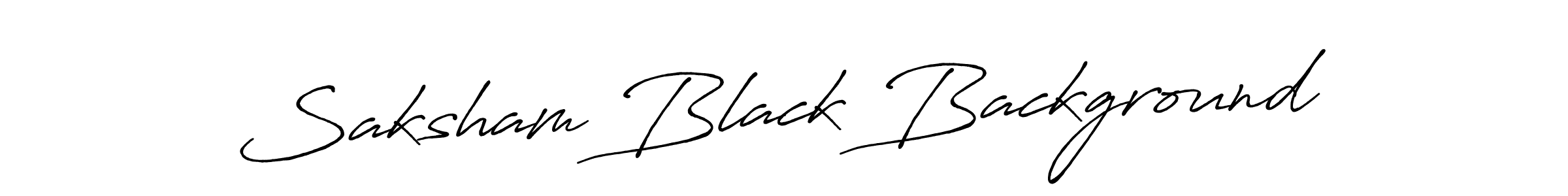 You can use this online signature creator to create a handwritten signature for the name Saksham Black Background. This is the best online autograph maker. Saksham Black Background signature style 7 images and pictures png