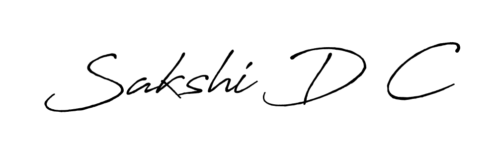 The best way (Antro_Vectra_Bolder) to make a short signature is to pick only two or three words in your name. The name Sakshi D C include a total of six letters. For converting this name. Sakshi D C signature style 7 images and pictures png