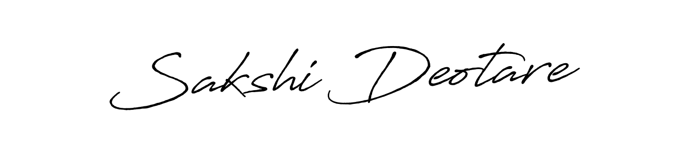 Make a beautiful signature design for name Sakshi Deotare. Use this online signature maker to create a handwritten signature for free. Sakshi Deotare signature style 7 images and pictures png