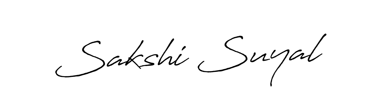 Once you've used our free online signature maker to create your best signature Antro_Vectra_Bolder style, it's time to enjoy all of the benefits that Sakshi Suyal name signing documents. Sakshi Suyal signature style 7 images and pictures png