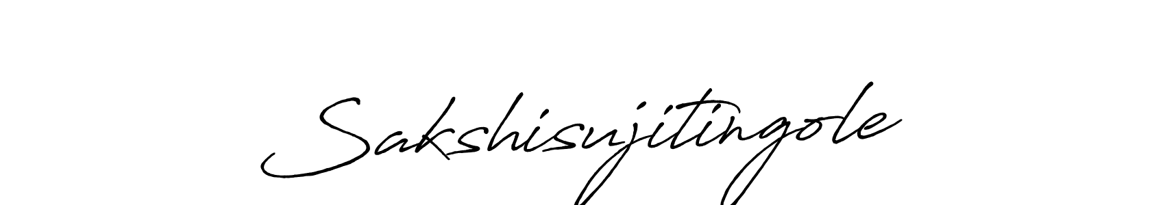 Make a short Sakshisujitingole signature style. Manage your documents anywhere anytime using Antro_Vectra_Bolder. Create and add eSignatures, submit forms, share and send files easily. Sakshisujitingole signature style 7 images and pictures png