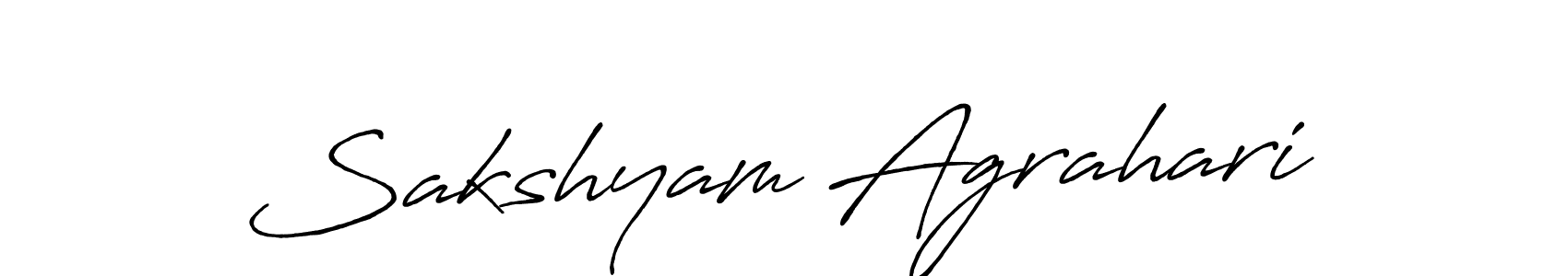 Make a beautiful signature design for name Sakshyam Agrahari. Use this online signature maker to create a handwritten signature for free. Sakshyam Agrahari signature style 7 images and pictures png