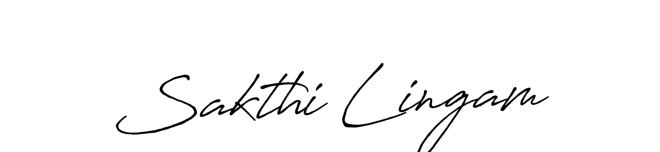 Once you've used our free online signature maker to create your best signature Antro_Vectra_Bolder style, it's time to enjoy all of the benefits that Sakthi Lingam name signing documents. Sakthi Lingam signature style 7 images and pictures png