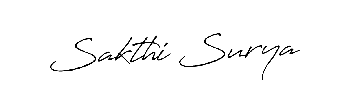 You should practise on your own different ways (Antro_Vectra_Bolder) to write your name (Sakthi Surya) in signature. don't let someone else do it for you. Sakthi Surya signature style 7 images and pictures png