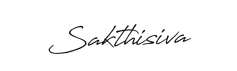 Sakthisiva stylish signature style. Best Handwritten Sign (Antro_Vectra_Bolder) for my name. Handwritten Signature Collection Ideas for my name Sakthisiva. Sakthisiva signature style 7 images and pictures png