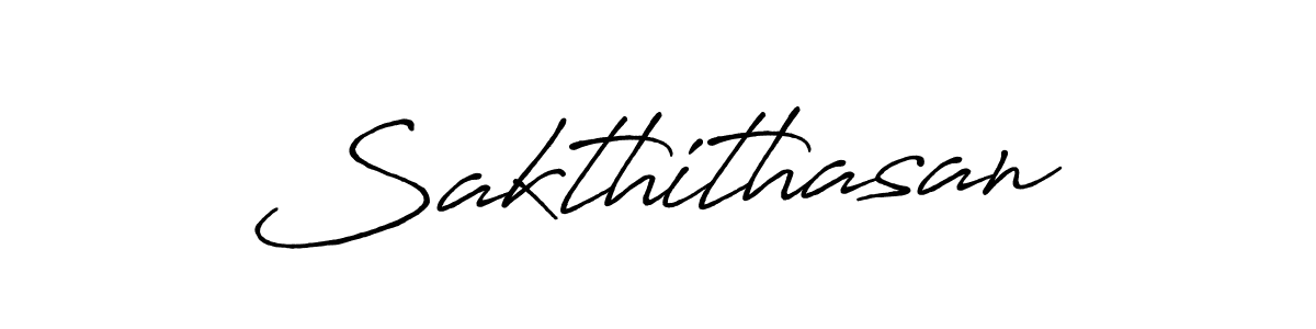 Create a beautiful signature design for name Sakthithasan. With this signature (Antro_Vectra_Bolder) fonts, you can make a handwritten signature for free. Sakthithasan signature style 7 images and pictures png