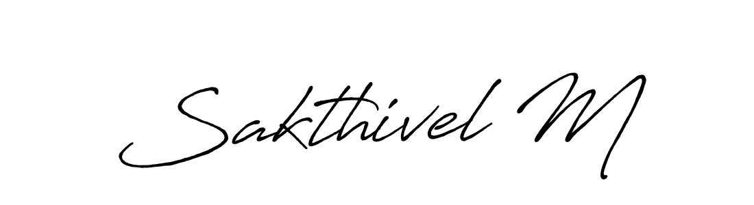 You should practise on your own different ways (Antro_Vectra_Bolder) to write your name (Sakthivel M) in signature. don't let someone else do it for you. Sakthivel M signature style 7 images and pictures png