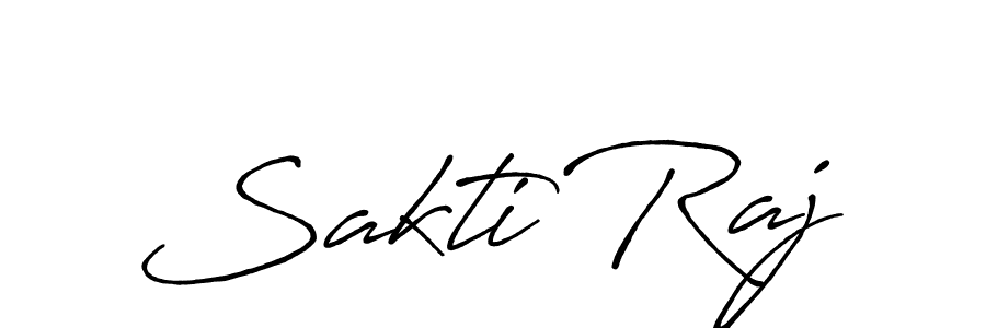 How to make Sakti Raj signature? Antro_Vectra_Bolder is a professional autograph style. Create handwritten signature for Sakti Raj name. Sakti Raj signature style 7 images and pictures png