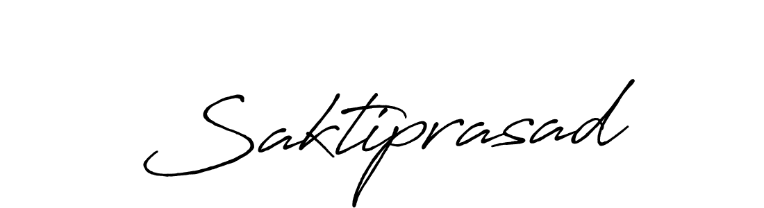 How to make Saktiprasad signature? Antro_Vectra_Bolder is a professional autograph style. Create handwritten signature for Saktiprasad name. Saktiprasad signature style 7 images and pictures png