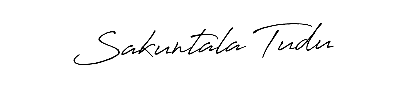 The best way (Antro_Vectra_Bolder) to make a short signature is to pick only two or three words in your name. The name Sakuntala Tudu include a total of six letters. For converting this name. Sakuntala Tudu signature style 7 images and pictures png