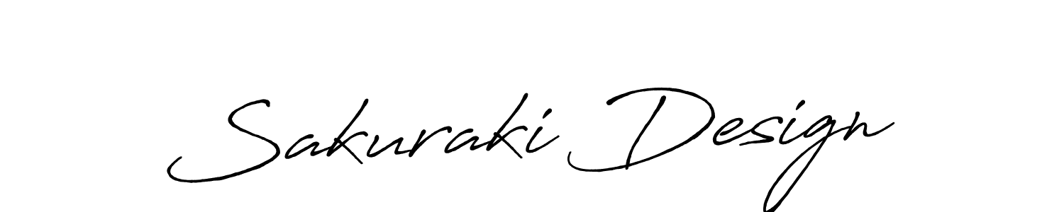 You should practise on your own different ways (Antro_Vectra_Bolder) to write your name (Sakuraki Design) in signature. don't let someone else do it for you. Sakuraki Design signature style 7 images and pictures png
