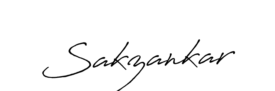 It looks lik you need a new signature style for name Sakzankar. Design unique handwritten (Antro_Vectra_Bolder) signature with our free signature maker in just a few clicks. Sakzankar signature style 7 images and pictures png