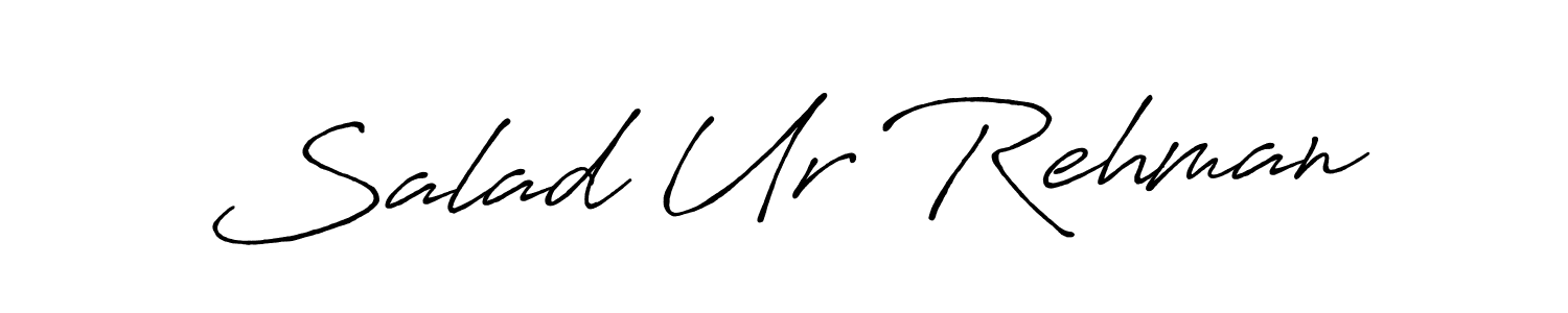 This is the best signature style for the Salad Ur Rehman name. Also you like these signature font (Antro_Vectra_Bolder). Mix name signature. Salad Ur Rehman signature style 7 images and pictures png
