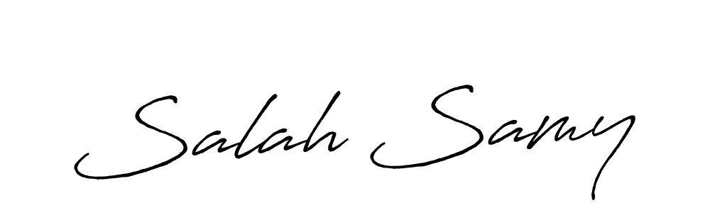 It looks lik you need a new signature style for name Salah Samy. Design unique handwritten (Antro_Vectra_Bolder) signature with our free signature maker in just a few clicks. Salah Samy signature style 7 images and pictures png