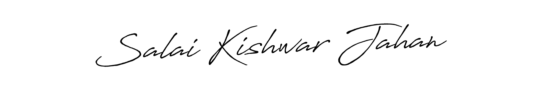 if you are searching for the best signature style for your name Salai Kishwar Jahan. so please give up your signature search. here we have designed multiple signature styles  using Antro_Vectra_Bolder. Salai Kishwar Jahan signature style 7 images and pictures png