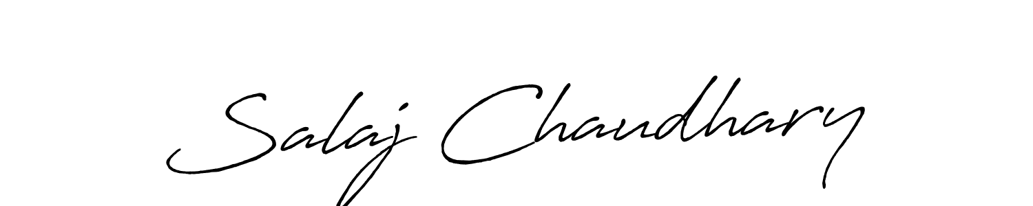 The best way (Antro_Vectra_Bolder) to make a short signature is to pick only two or three words in your name. The name Salaj Chaudhary include a total of six letters. For converting this name. Salaj Chaudhary signature style 7 images and pictures png